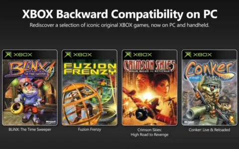 Microsoft расширяет обратную совместимость: игры оригинальной Xbox теперь доступны на ПК