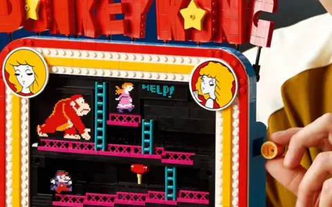 Lego представила коллекционный игровой автомат donkey kong, одобренный миямото