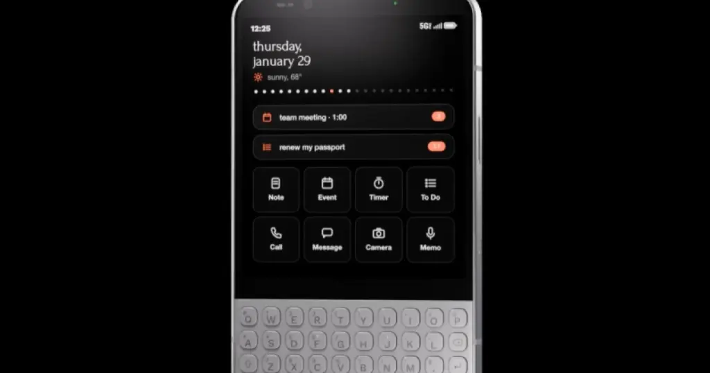 Представлен minimal phone 2: qwerty-клавиатура и OLED-экран
