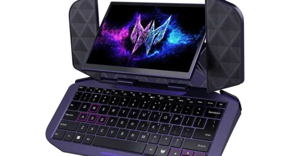 Acer представила project dualplay mini: портативная консоль-трансформер с клавиатурой