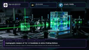 Widescreen illustration: Optical beam interferometer with Xray-core v26.10.10, 3X-UI v3.9.0, and v2rayN logos